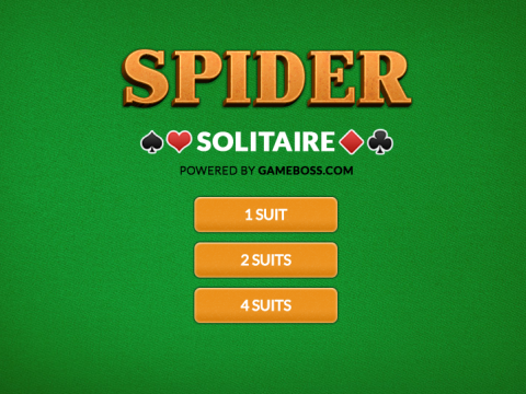Spider Solitaire jeu gratuit
